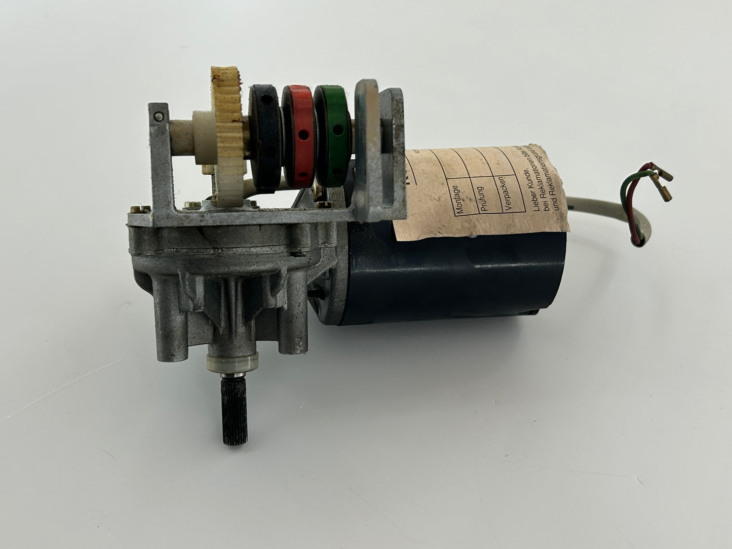 Tormatic GTA540 Motor Antriebsmotor Getriebemotor Ersatzmotor Tormotor Hubmotor Garagentormotor Elektromotor