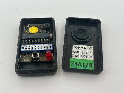 Tormatic Handsender Drücker Fernbedienung Funktaster Funk Fernsteuerung Schalter Toröffner Transmitter Handöffner