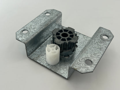 Novoferm Novomatic 403 Riemenumlenkung Umlenkung Riemenwender Rolle Laufrolle Umlenkrolle Führungsrolle Spannrolle Antriebsrolle Kettenwender