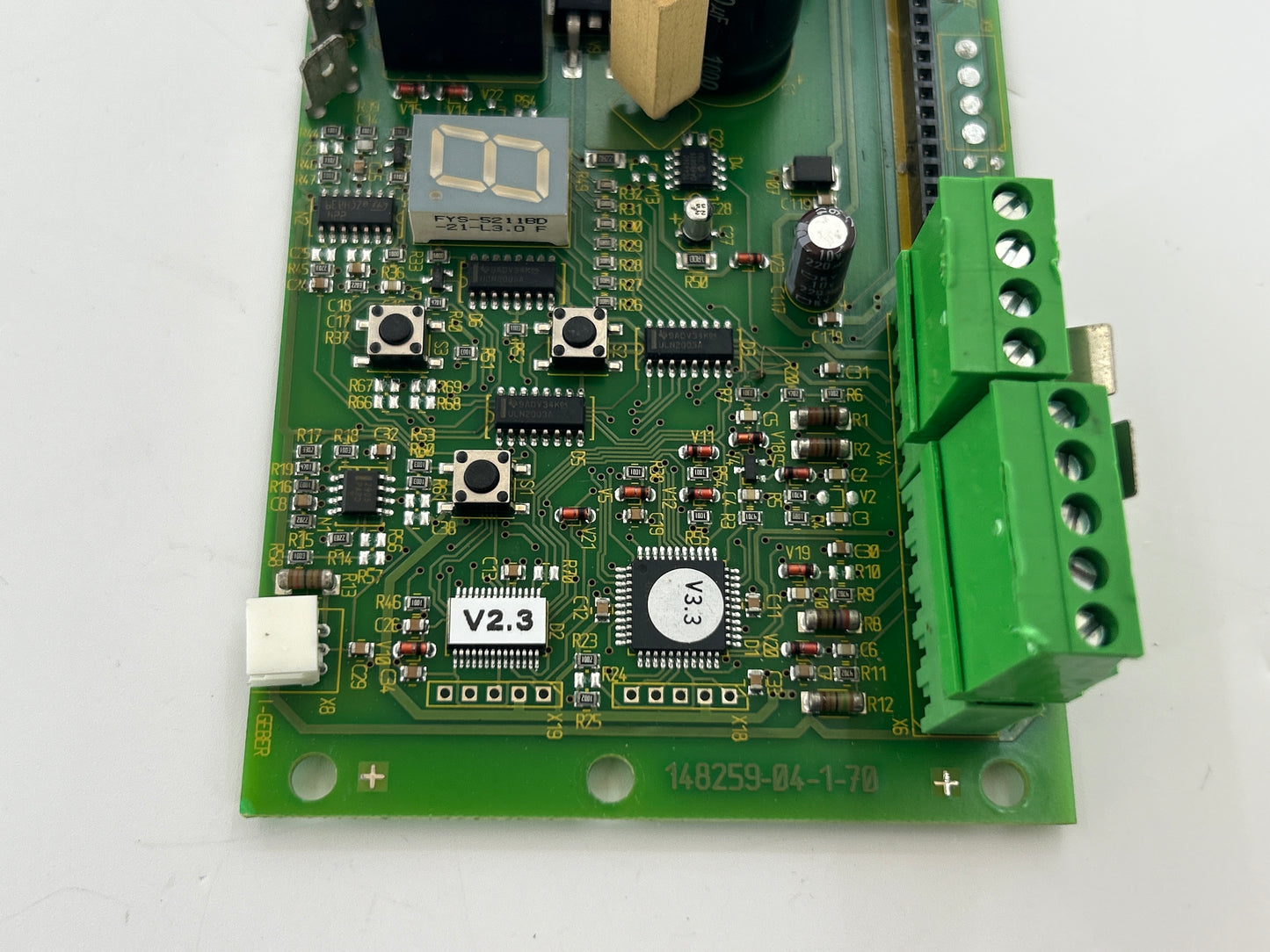 Novoferm Novomatic 553 Platine Elektronik Steuerung Hauptplatine Steuerplatine Bedienplatine Steuerungselektronik Basisplatine