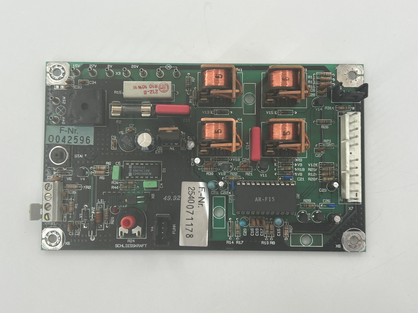 Tormatic GTA540E  Platine Elektronik Steuerung Hauptplatine Steuerplatine Bedienplatine Steuerungselektronik Basisplatine