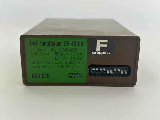 ★Ruku Ansonic MA50 90 Empfänger Funk Empfangsteil Funkempfänger Receiver Fernsteuerung Antenne Fernsteuerempfänger