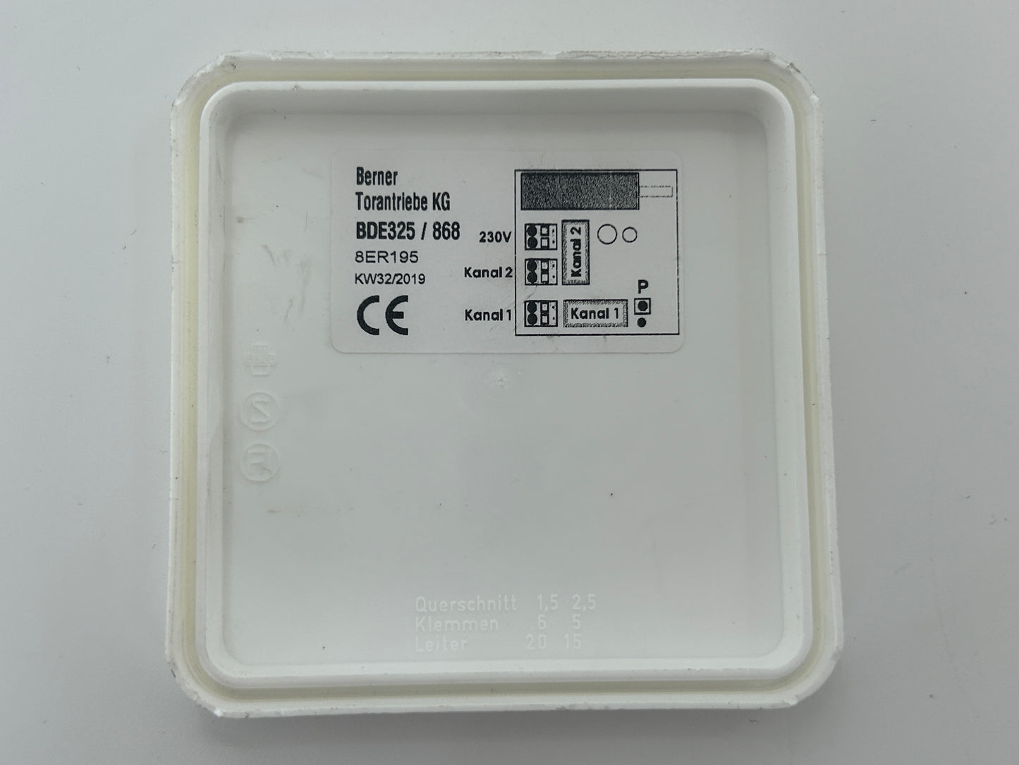 Berner 868 Mhz Empfänger Funk Empfangsteil Funkempfänger Receiver Fernsteuerung Antenne Fernsteuerempfänger