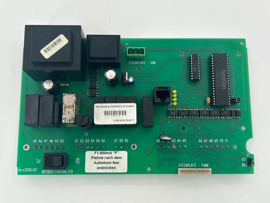 Meißner MTS2000 Platine Steuerung Elektronik Hauptplatine Steuerplatine Steuerungsplatine Bedienplatine Steuerungselektronik Basisplatine