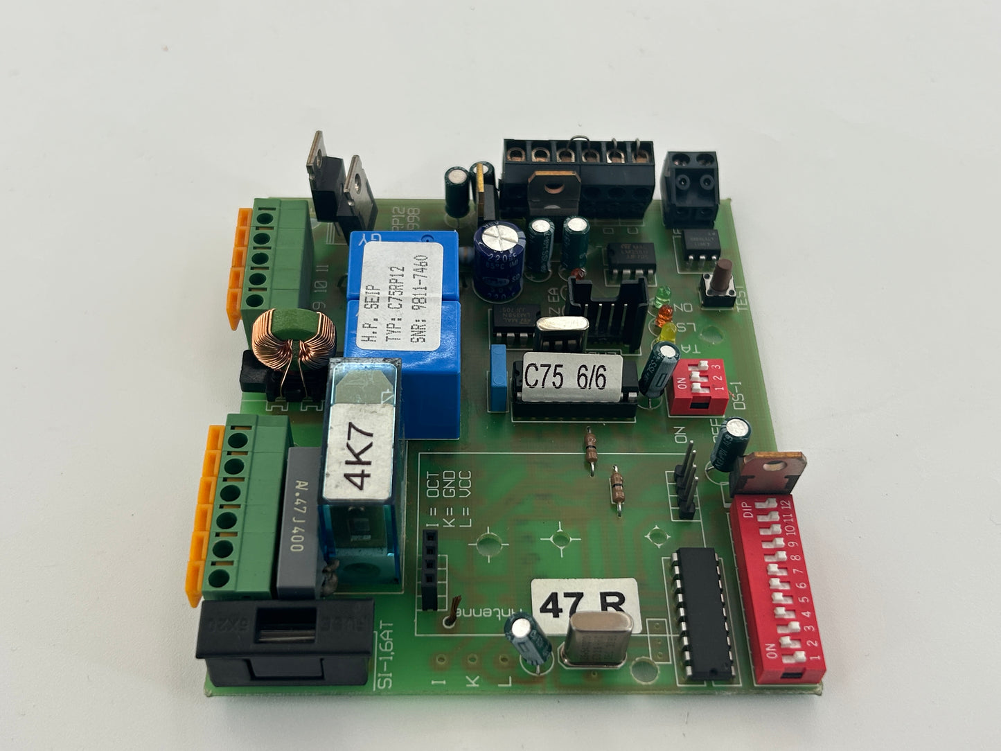 Seip C75 Platine Steuerung Hauptplatine Steuerplatine Elektronik Steuerungsplatine Bedienplatine Steuerungselektronik Basisplatine