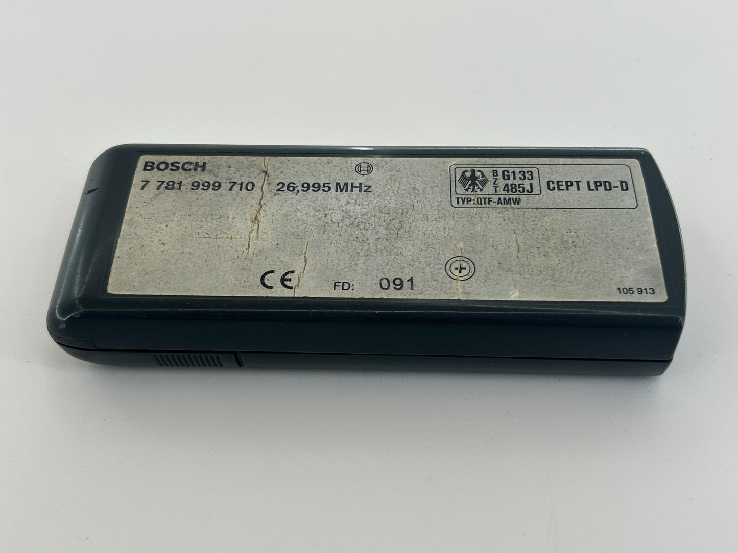 Bosch Gelb Fernbedienung Handsender Funkhandsender Fernsteuerung Toröffner Funktaster Schalter Transmitter Drücker Handöffner Funk