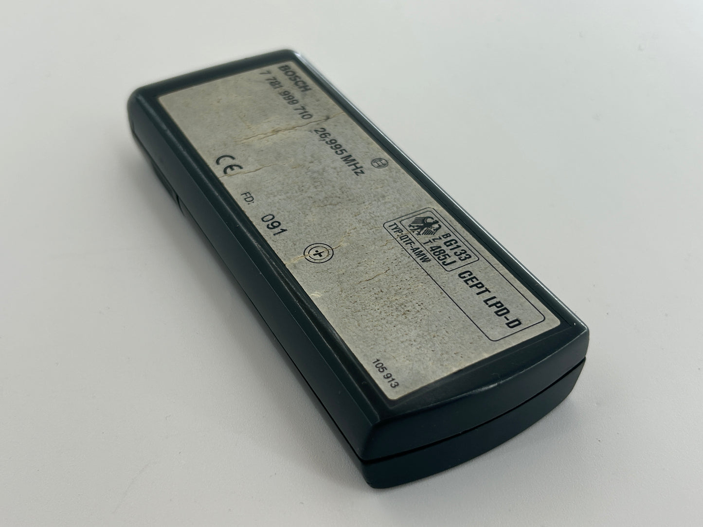 Bosch Gelb Fernbedienung Handsender Funkhandsender Fernsteuerung Toröffner Funktaster Schalter Transmitter Drücker Handöffner Funk