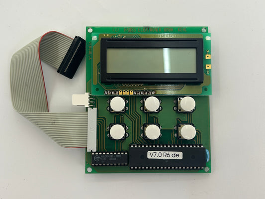 Hauss Elektronik GmbH Kehl V7.0 R6 Gegenverkehr Display Steuerung Bedienung Tasten Displayplatine Anzeige