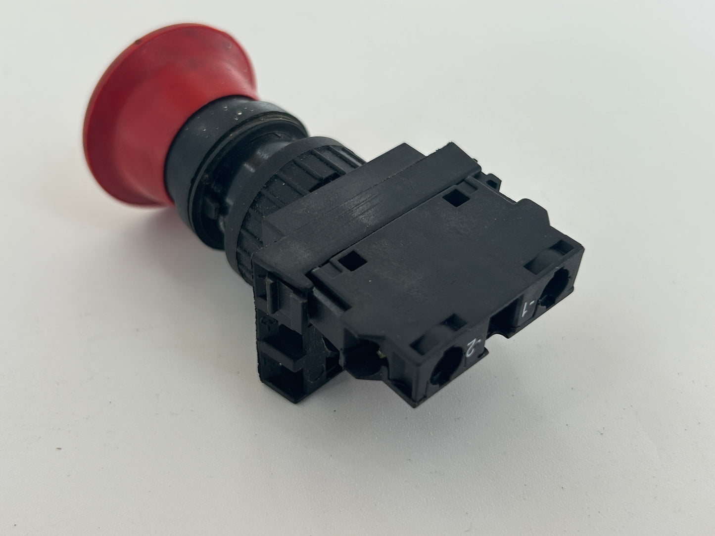 Becker S50 Steuerung Notaus Taster Knopf Betätigung Schalter Drücker Tastkontakt