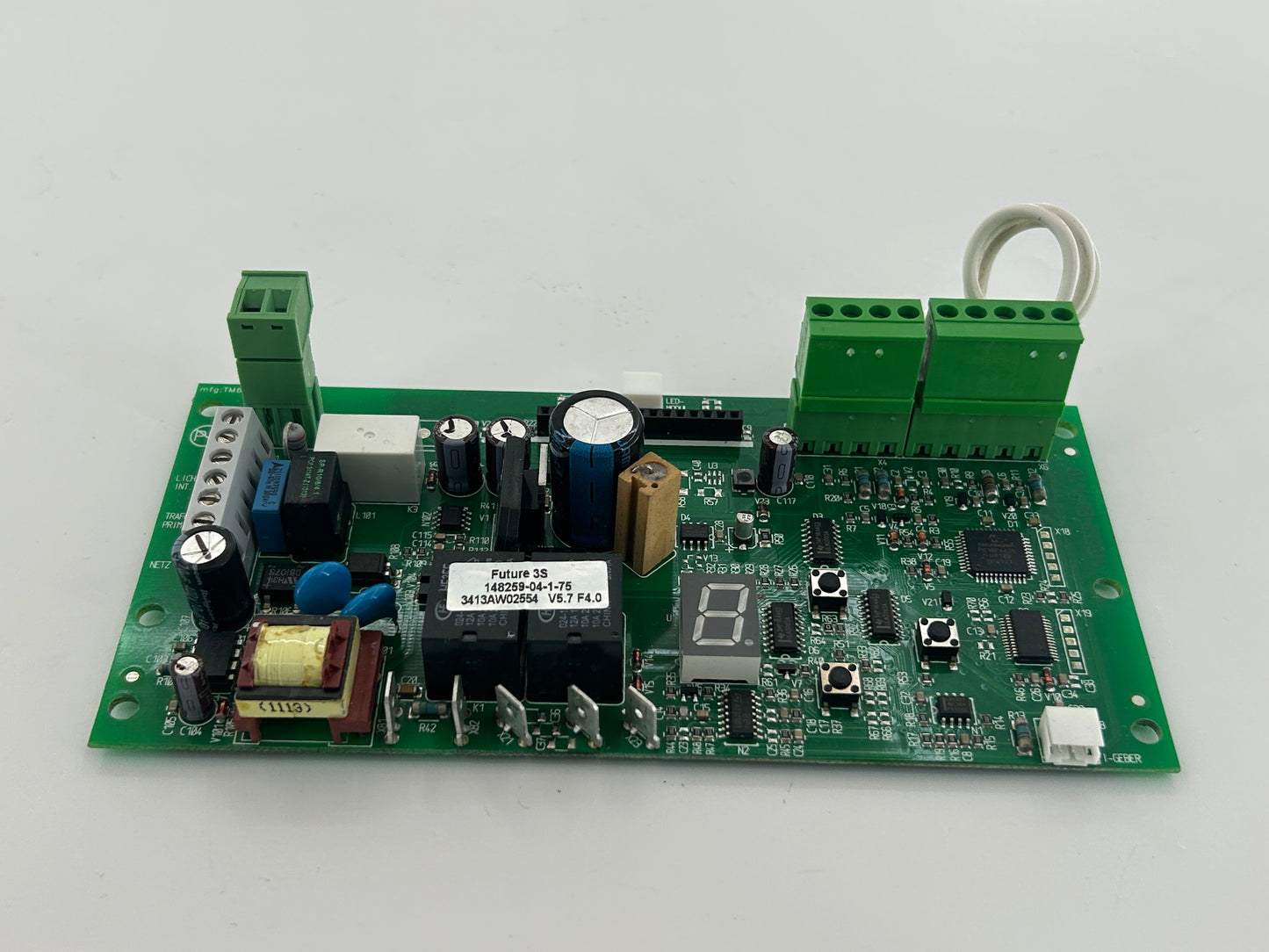 Novoferm Novomatic 553S Platine Steuerung Hauptplatine Steuerplatine Elektronik Steuerungsplatine Bedienplatine Steuerungselektronik Basisplatine