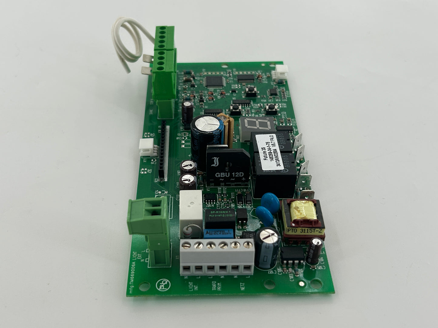 Novoferm Novomatic 553S Platine Steuerung Hauptplatine Steuerplatine Elektronik Steuerungsplatine Bedienplatine Steuerungselektronik Basisplatine