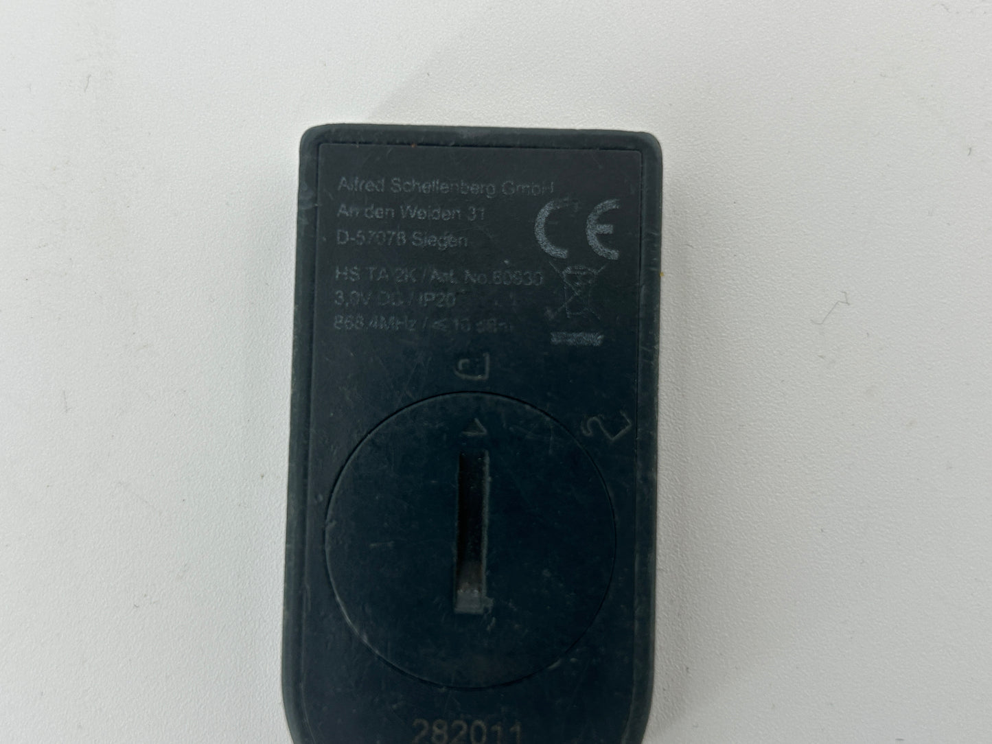 Schellenberg Fernbedienung Handsender Funkhandsender Fernsteuerung Toröffner Funktaster Schalter Transmitter Drücker Handöffner Funk