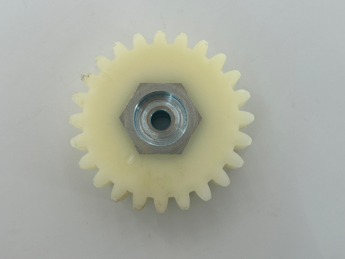 ELVI 102666 Zahnrad Zahnkranz Ritzel Kettenritzel Antriebsritzel Antriebssnabe Antriebsscheibe Adapteraufsatz Schneckengetriebe Schneckenrad