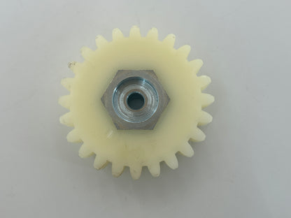 ELVI 102666 Zahnrad Zahnkranz Ritzel Kettenritzel Antriebsritzel Antriebssnabe Antriebsscheibe Adapteraufsatz Schneckengetriebe Schneckenrad