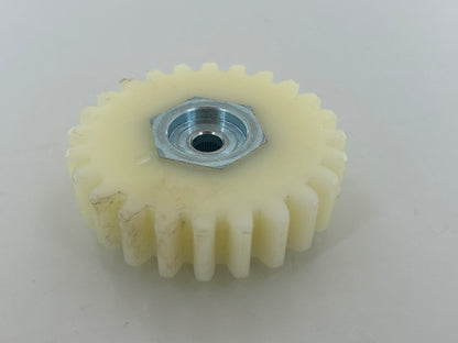 ELVI 102666 Zahnrad Zahnkranz Ritzel Kettenritzel Antriebsritzel Antriebssnabe Antriebsscheibe Adapteraufsatz Schneckengetriebe Schneckenrad