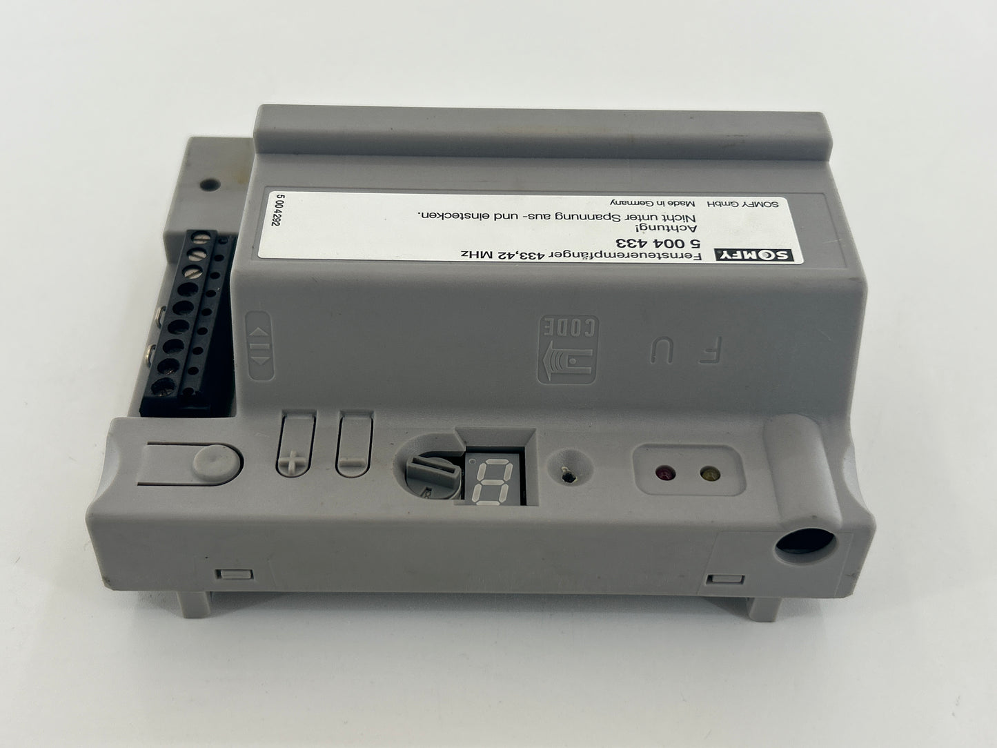 Somfy AXORN 65 PRO Steuerung Einschubsteuerung Bedienung Elektronik Motorsteuerung Steuermodul Elektroniksteuerung Steuerungselektronik