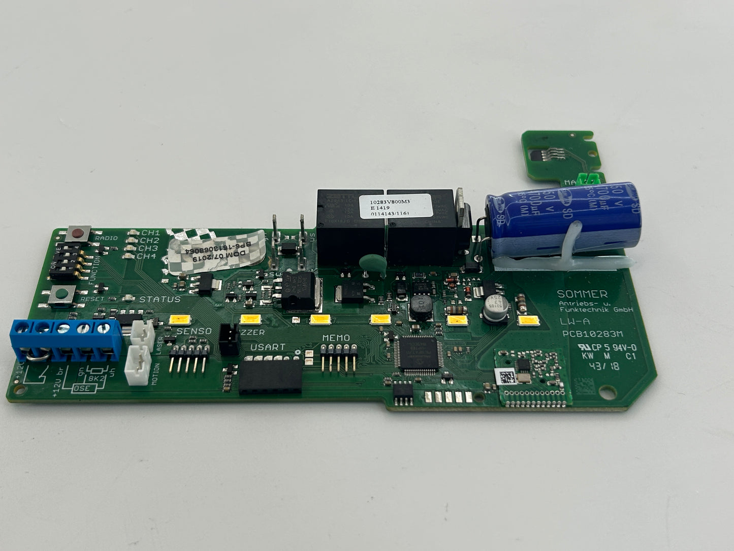 Sommer S9060 base+ Platine Steuerung Hauptplatine Steuerplatine Elektronik Steuerungsplatine Bedienplatine Steuerungselektronik Basisplatine