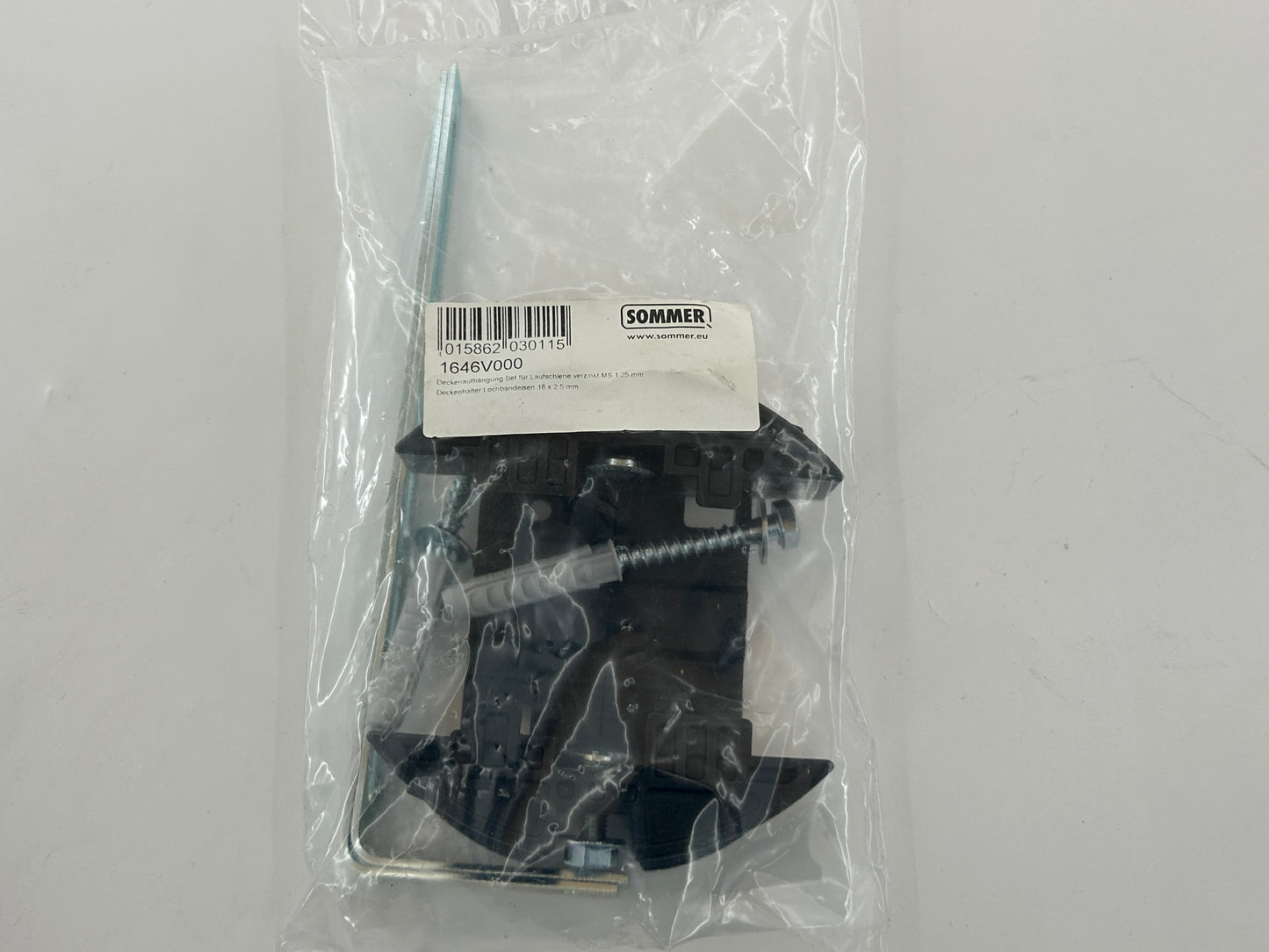Sommer S9060 base+ Torwinkel Torbefestigung Toranbindern Torbeschlag Torblattwinkel Winkel Halterung Halter Haltewinkel Torbeschlagswinkel Toranschlusskonsole Torverschluss