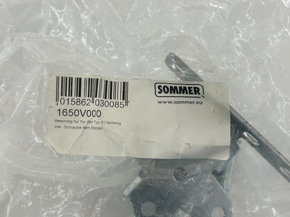 Sommer S9060 base+ Torwinkel Toranbindern Torbefestigung Torbeschlag Torblattwinkel Winkel Halterung Halter Haltewinkel Torbeschlagswinkel Toranschlusskonsole Torverschluss