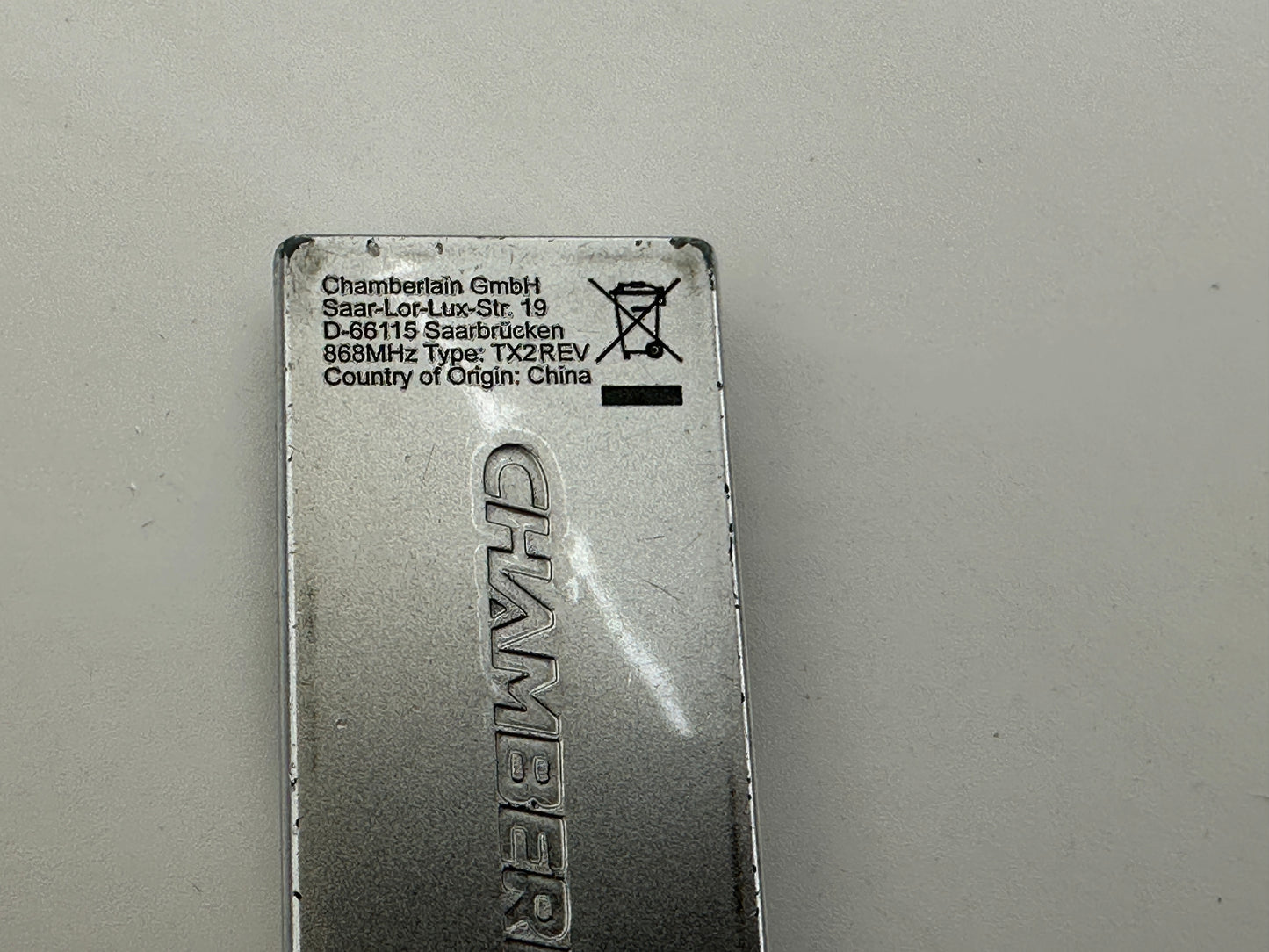 Chamberlain 868 Handsender Drücker Fernbedienung Funktaster Funk Fernsteuerung Schalter