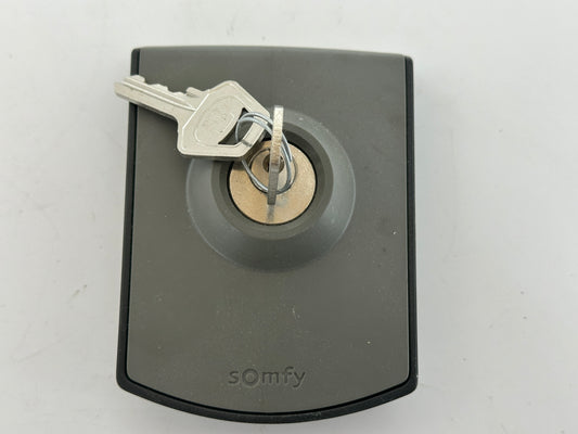 Somfy key switch switch wall button operation 