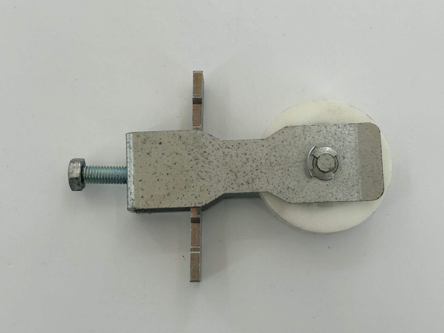 Somfy Keasy L Riemenenspanner Umlenkung  Rolle Spannvorrichtung Rad Laufrolle Umlenkrolle Führungsrolle Spannrolle Antriebsrolle Endstück Riemenumlenkung Kettenwender