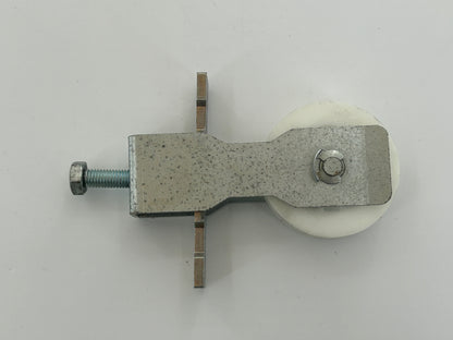 Somfy Keasy L Riemenenspanner Umlenkung  Rolle Spannvorrichtung Rad Laufrolle Umlenkrolle Führungsrolle Spannrolle Antriebsrolle Endstück Riemenumlenkung Kettenwender