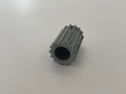 Novoferm 502 Vielzahnverbinder Verbindungsadapter Adapterhülse Zahnrad Zahnkranz  Motoradapter Verbinder Hülse METALL Verbindung Kerbverzahnung