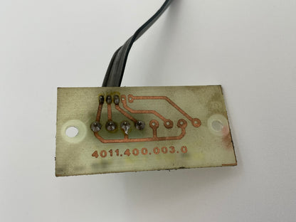 Becker BOM 600 Anschlussklemme Anschlussleiste Steckverbinder Stromklemmen Klemme Verteiler Sicherung Schraubklemme  Ladebuchse Verbindungsklemme