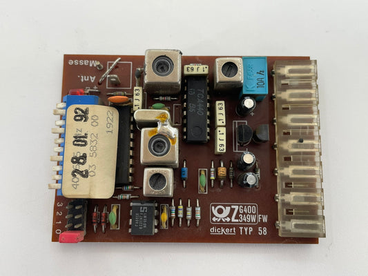 Becker BOM 600 Empfänger Empfangsteil Funk Funkempfänger Receiver Fernsteuerung Antenne Fernsteuerempfänger