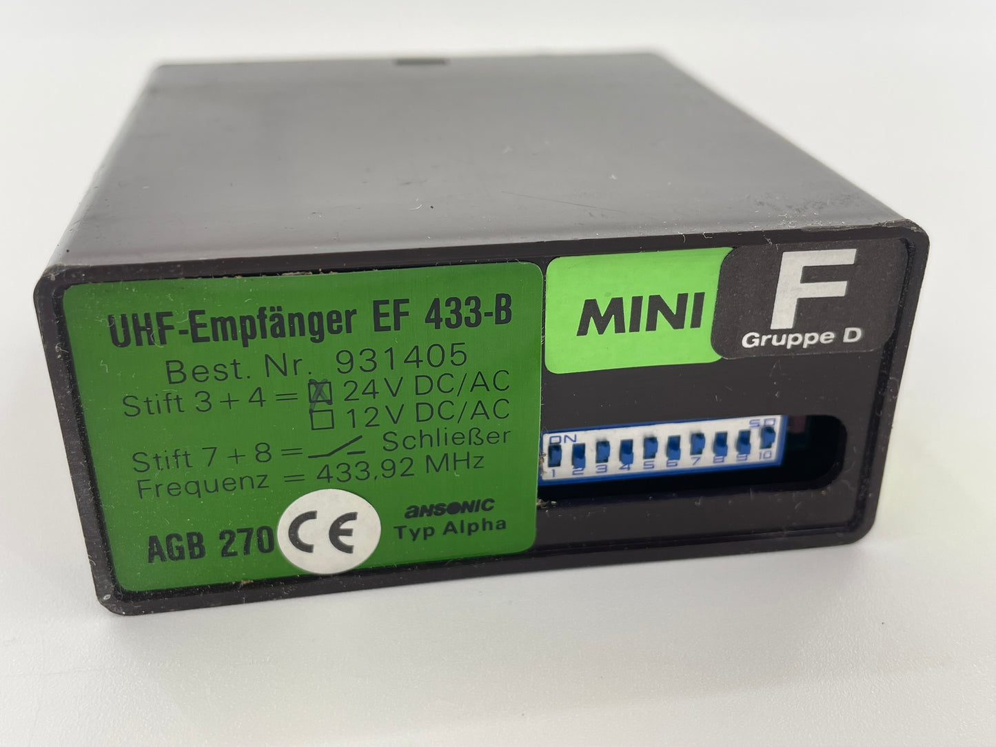RUKU MA60 Empfänger Funk Empfangsteil Funkempfänger Receiver Fernsteuerung Antenne Fernsteuerempfänger