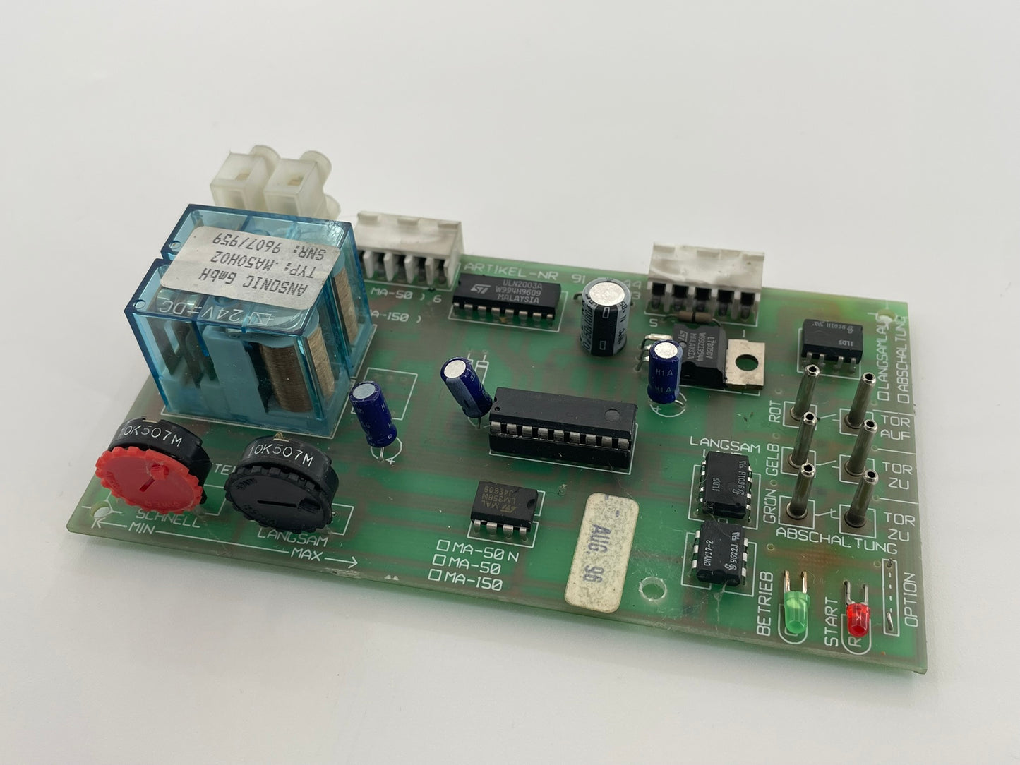 RUKU MA60 Platine Steuerung Hauptplatine Steuerplatine Elektronik Steuerungsplatine Bedienplatine Steuerungselektronik Basisplatine
