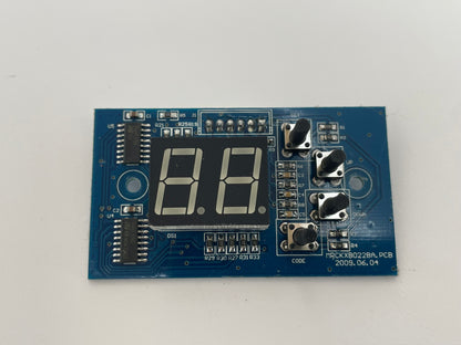 AXONE Spadone F Modell ONE Display Steuerung Bedienung LED Anzeige