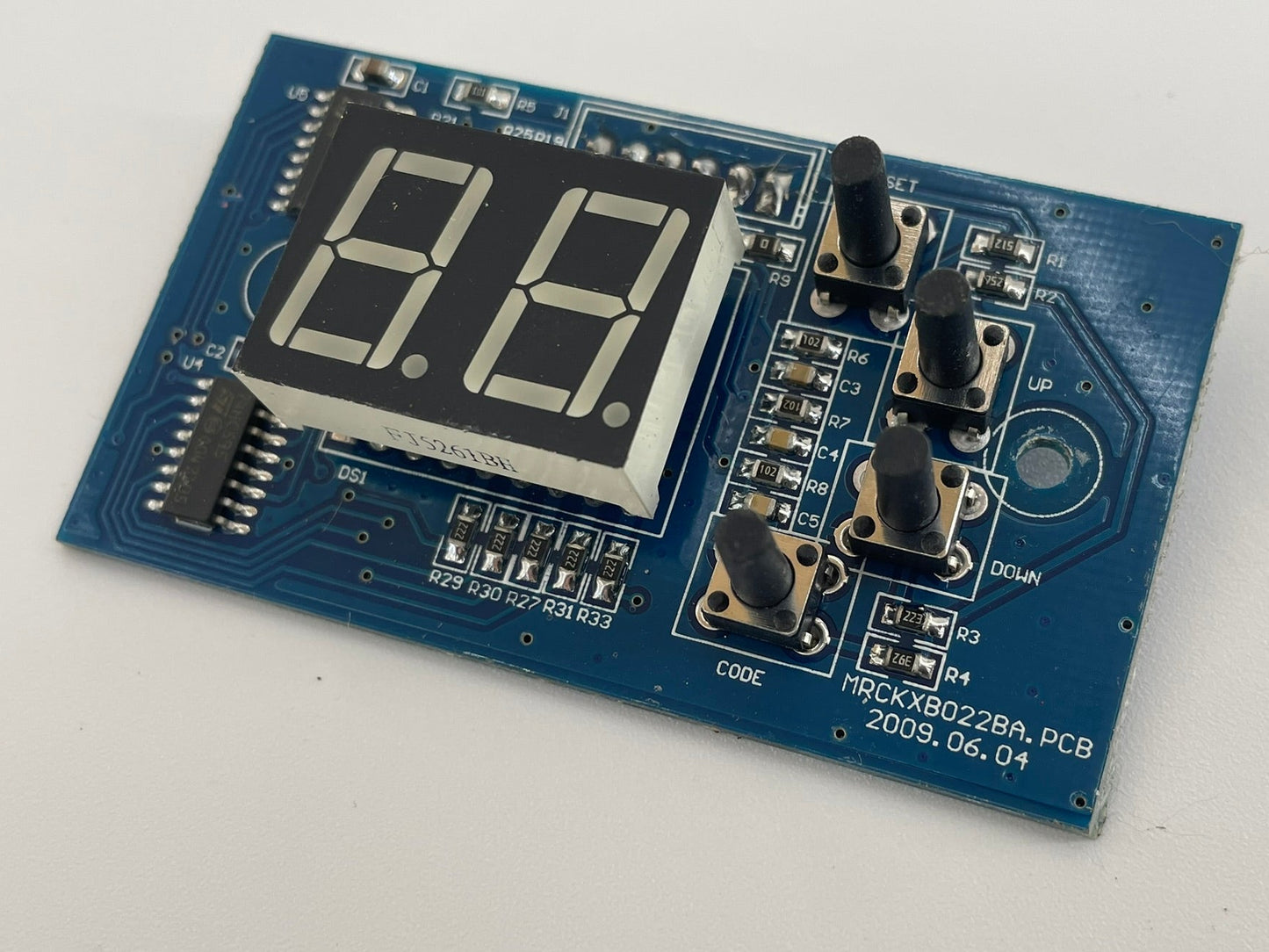 AXONE Spadone F Modell ONE Display Steuerung Bedienung LED Anzeige