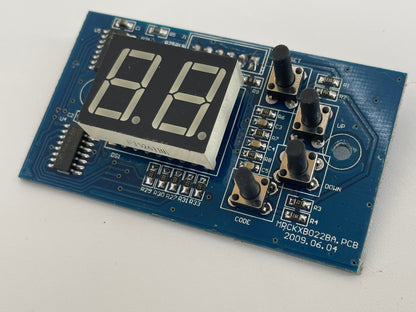 AXONE Spadone F Modell ONE Display Steuerung Bedienung LED Anzeige